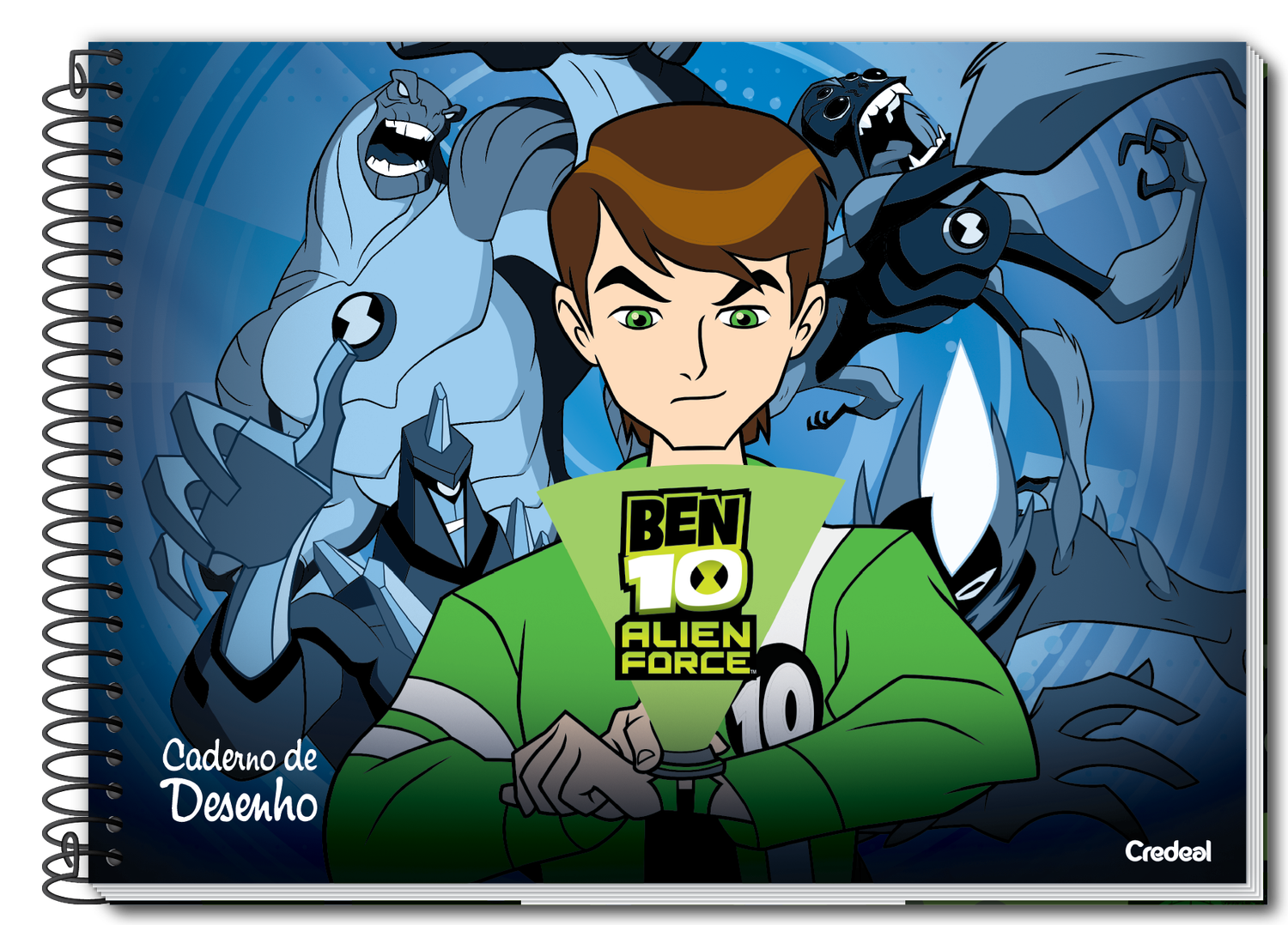 Ben 10 Light - Caderno de Desenho Ben 10 Light - Caderno de Desenho