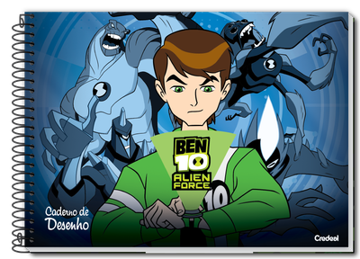 Ben 10 Light - Caderno de Desenho Ben 10 Light - Caderno de Desenho