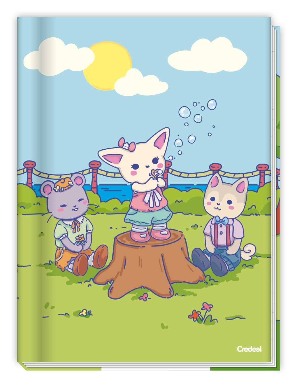 Tiny Tails - Caderno Costurado Tiny Tails - Caderno Costurado