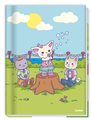 Tiny Tails - Caderno Costurado Tiny Tails - Caderno Costurado