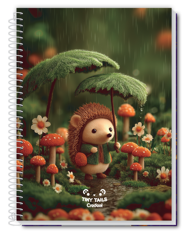 Tiny Tails - Caderno Espiral Tiny Tails - Caderno Espiral