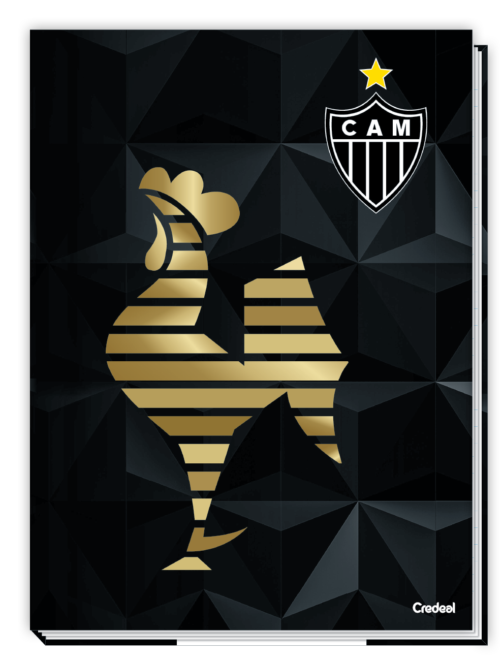 Atlético MG - Caderno Costurado