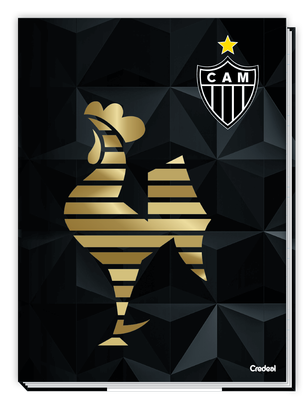 Atlético MG - Caderno Costurado