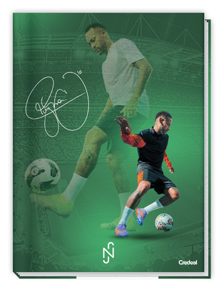 Neymar - Caderno Costurado Neymar - Caderno Costurado