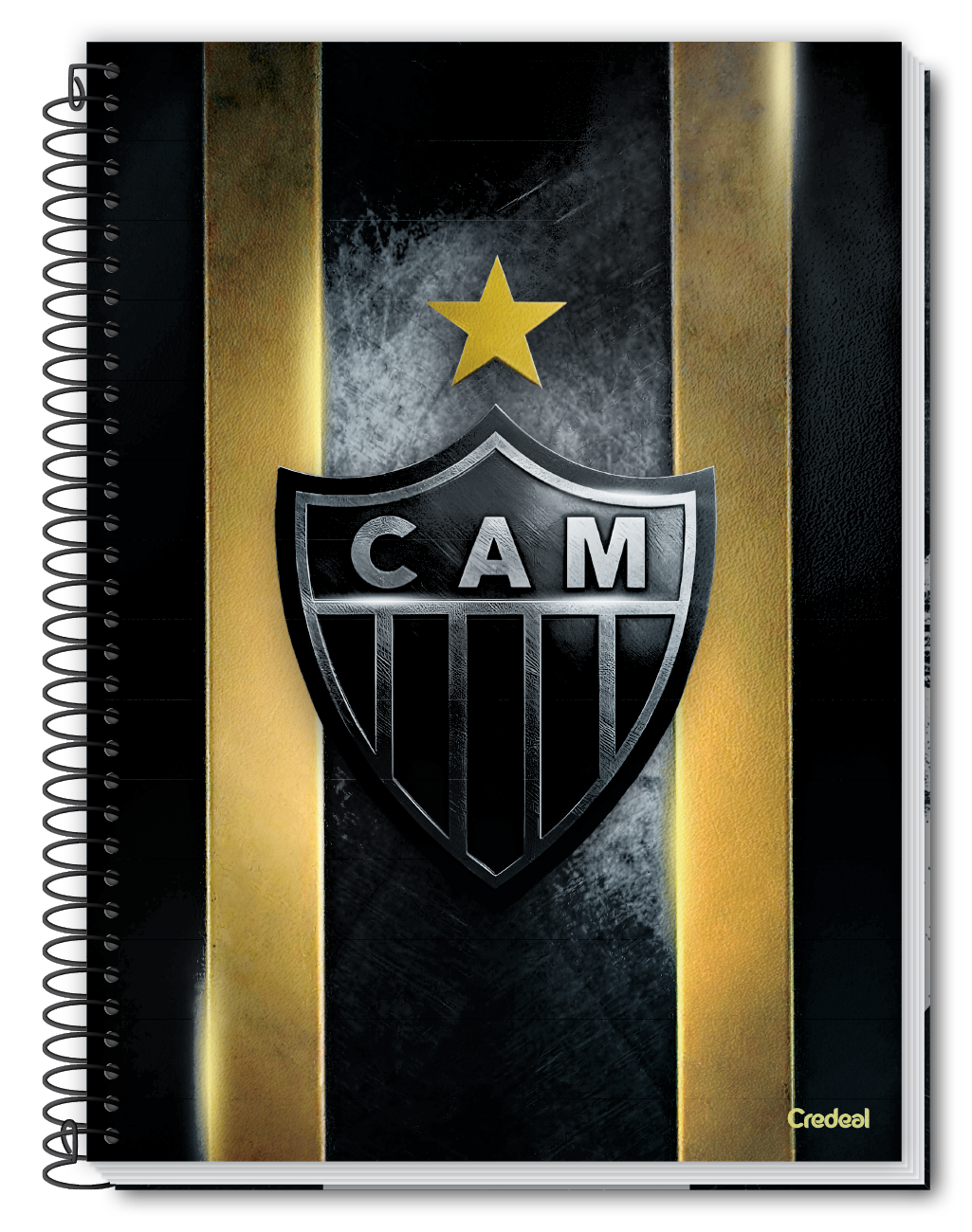Atlético MG - Caderno Espiral