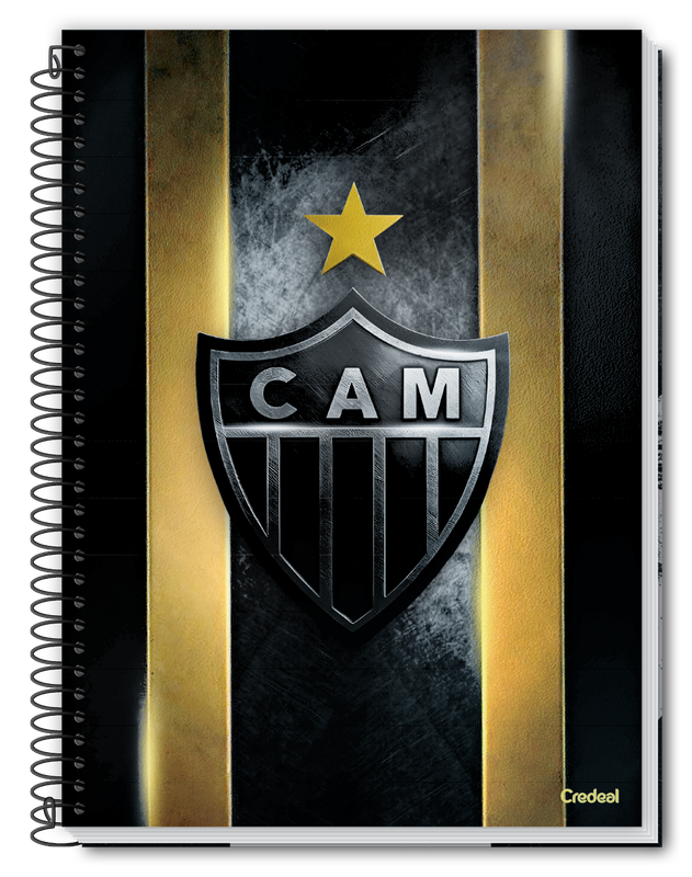 Atlético MG - Caderno Espiral Atlético MG - Caderno Espiral