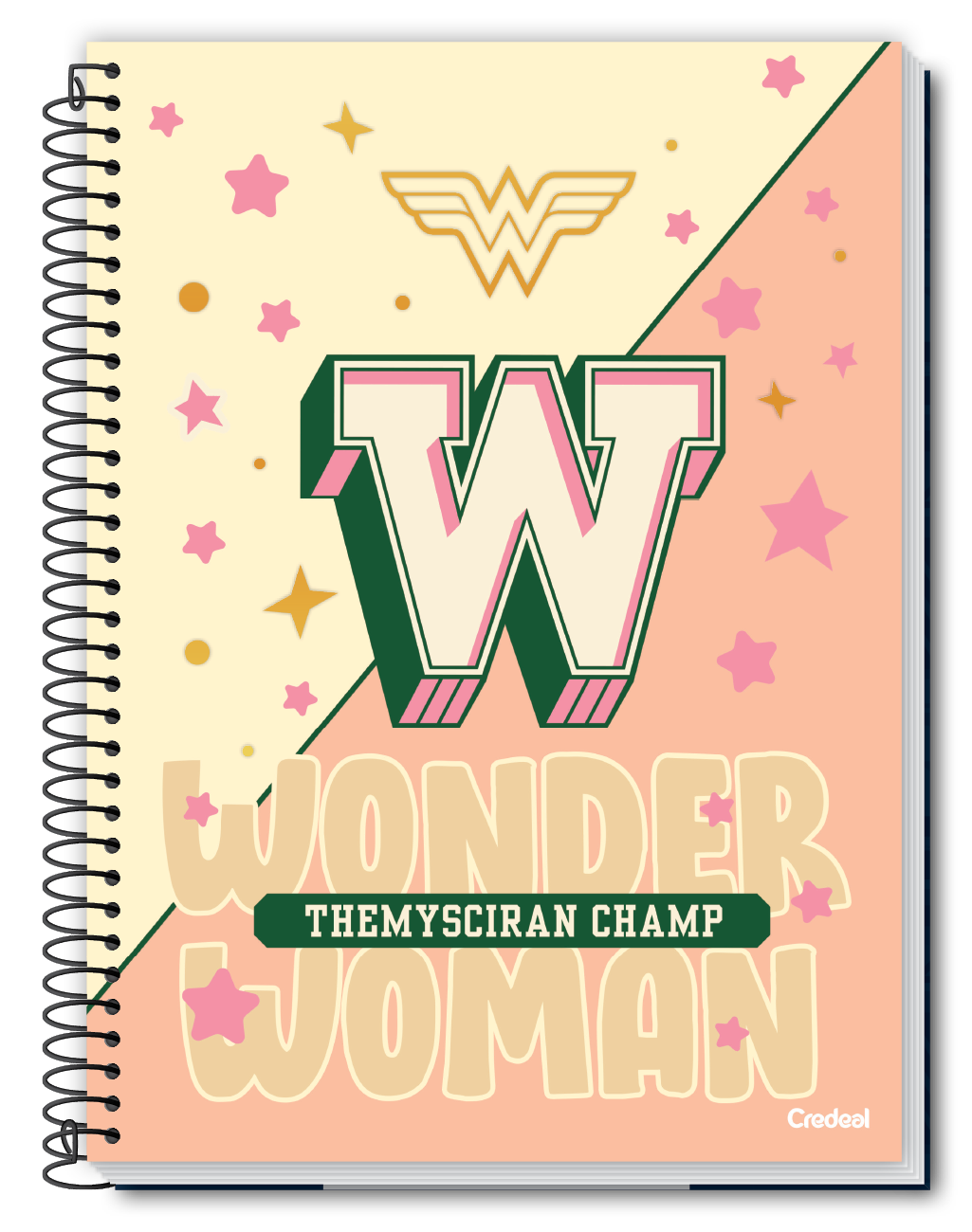 Mulher Maravilha - Caderno Espiral Mulher Maravilha - Caderno Espiral