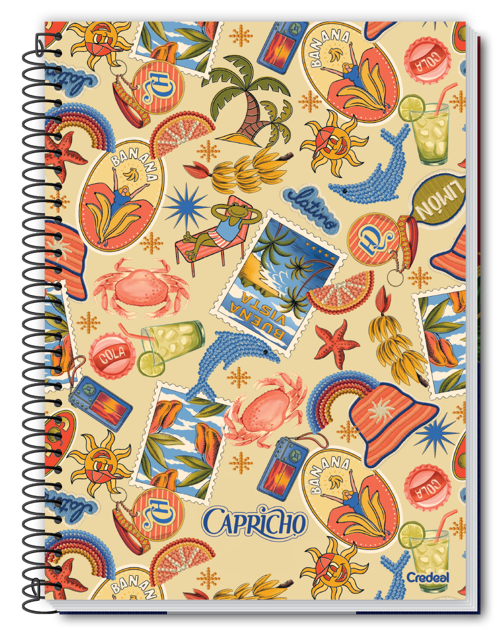 Capricho- Caderno Espiral Capricho- Caderno Espiral