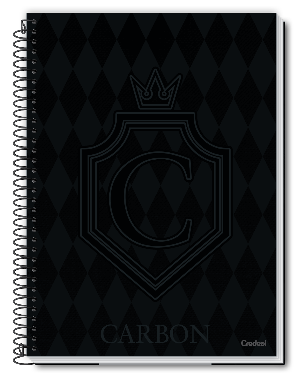 Carbon - Caderno Espiral Carbon - Caderno Espiral