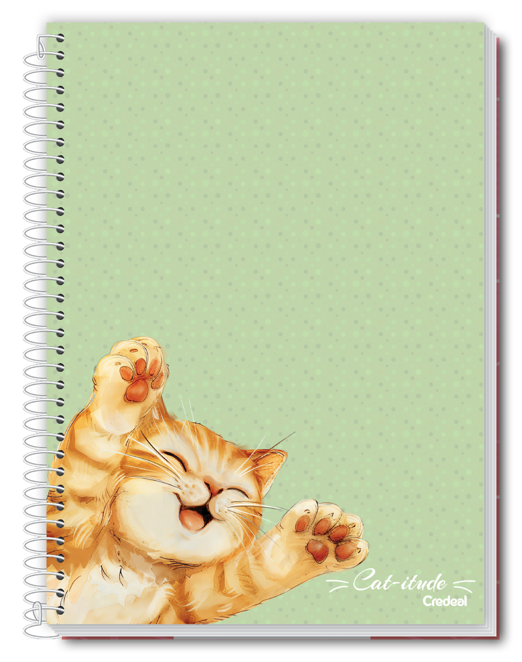 Cat-Itude -Caderno Espiral