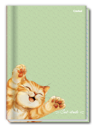 Cat-Itude - Caderno Costurado Cat-Itude - Caderno Costurado