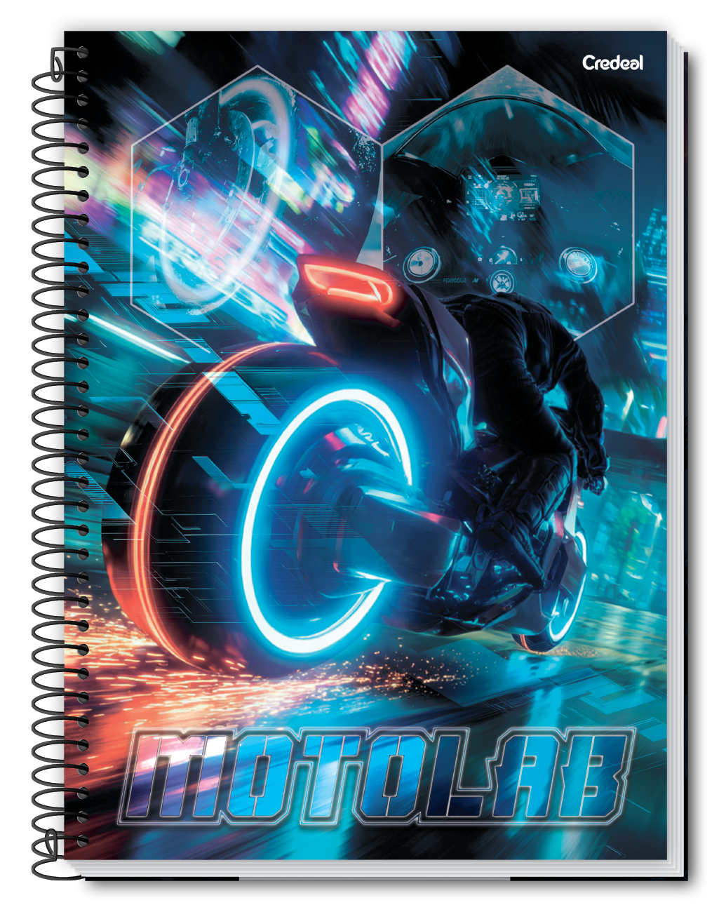 MotoLab - Caderno espiral MotoLab - Caderno espiral