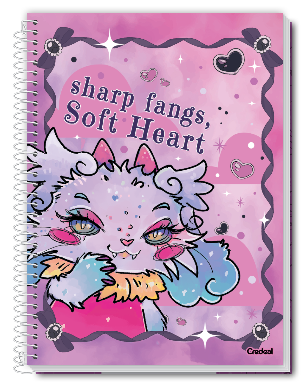 Lala Monster - Caderno Espiral Lala Monster - Caderno Espiral