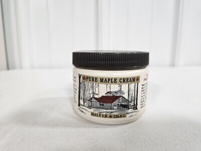 Maple Cream, half pound tub
