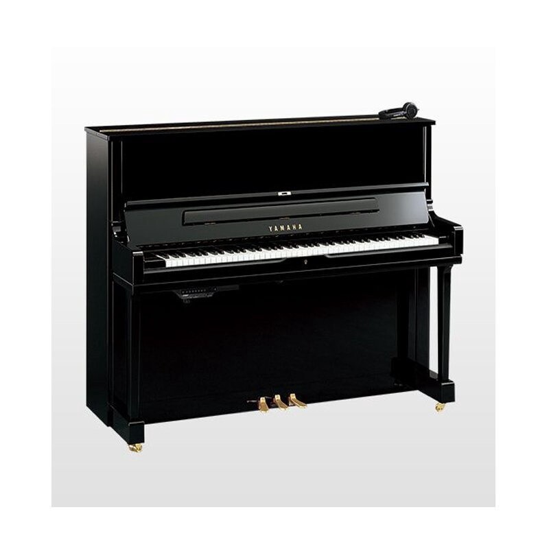 Yamaha YUS1SH Silent Upright Piano, Polished Ebony - FREE DELIVERY