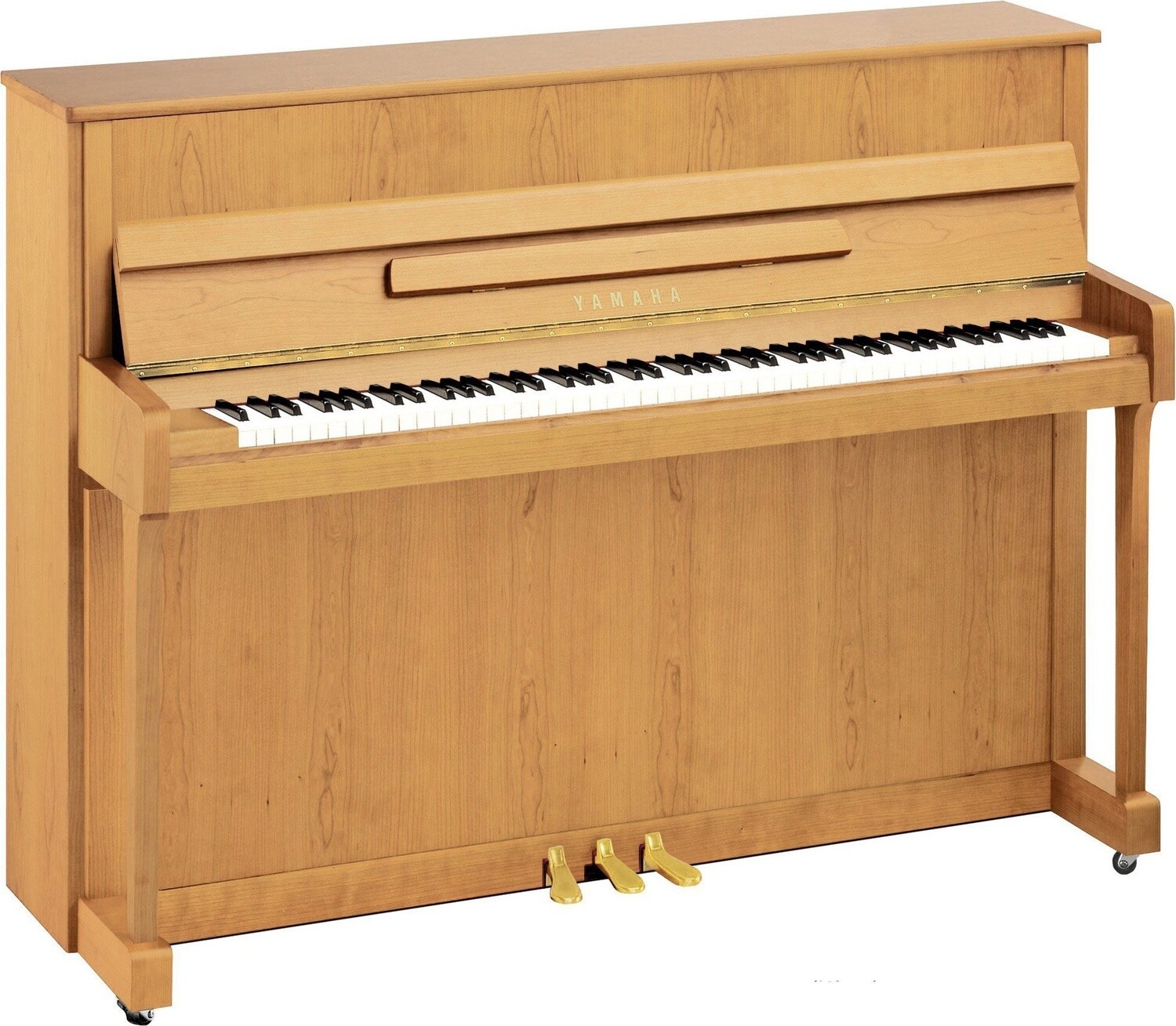 Yamaha B2E Upright Piano, Satin Beech - FREE DELIVERY