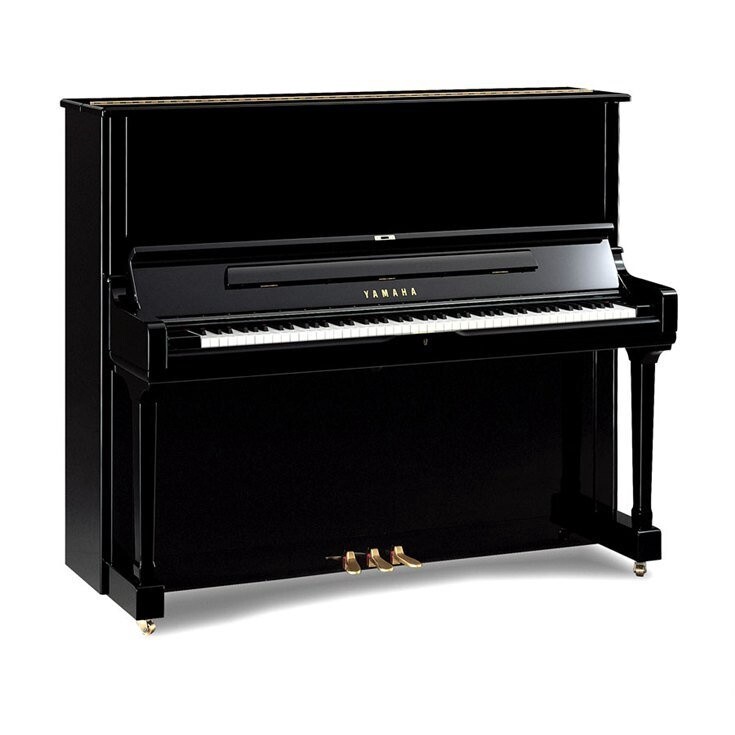 Yamaha SU7 Upright Piano, Polished Ebony - FREE DELIVERY