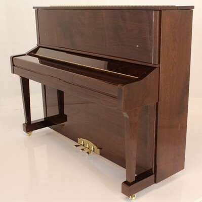 Steinhoven SU121 Upright Piano, Polished Walnut (121cm, 47.5&quot;) - FREE DELIVERY