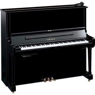 Yamaha SU7SH Silent Upright Piano, Polished Ebony - FREE DELIVERY