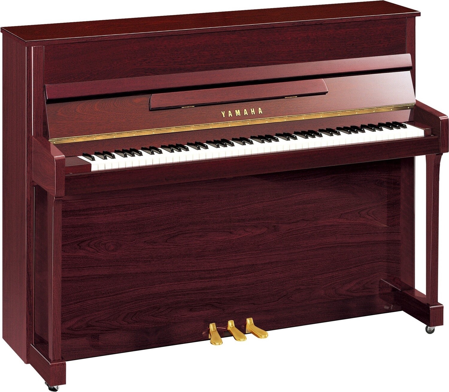 Yamaha B2 Upright Piano, Polished Mahogany - FREE DELIVERY