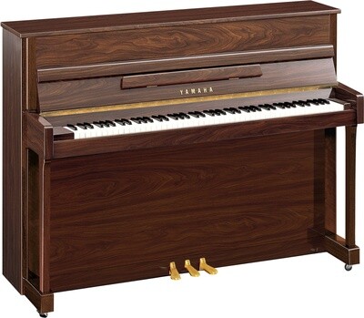 Yamaha B2E Upright Piano, Polished Walnut - FREE DELIVERY