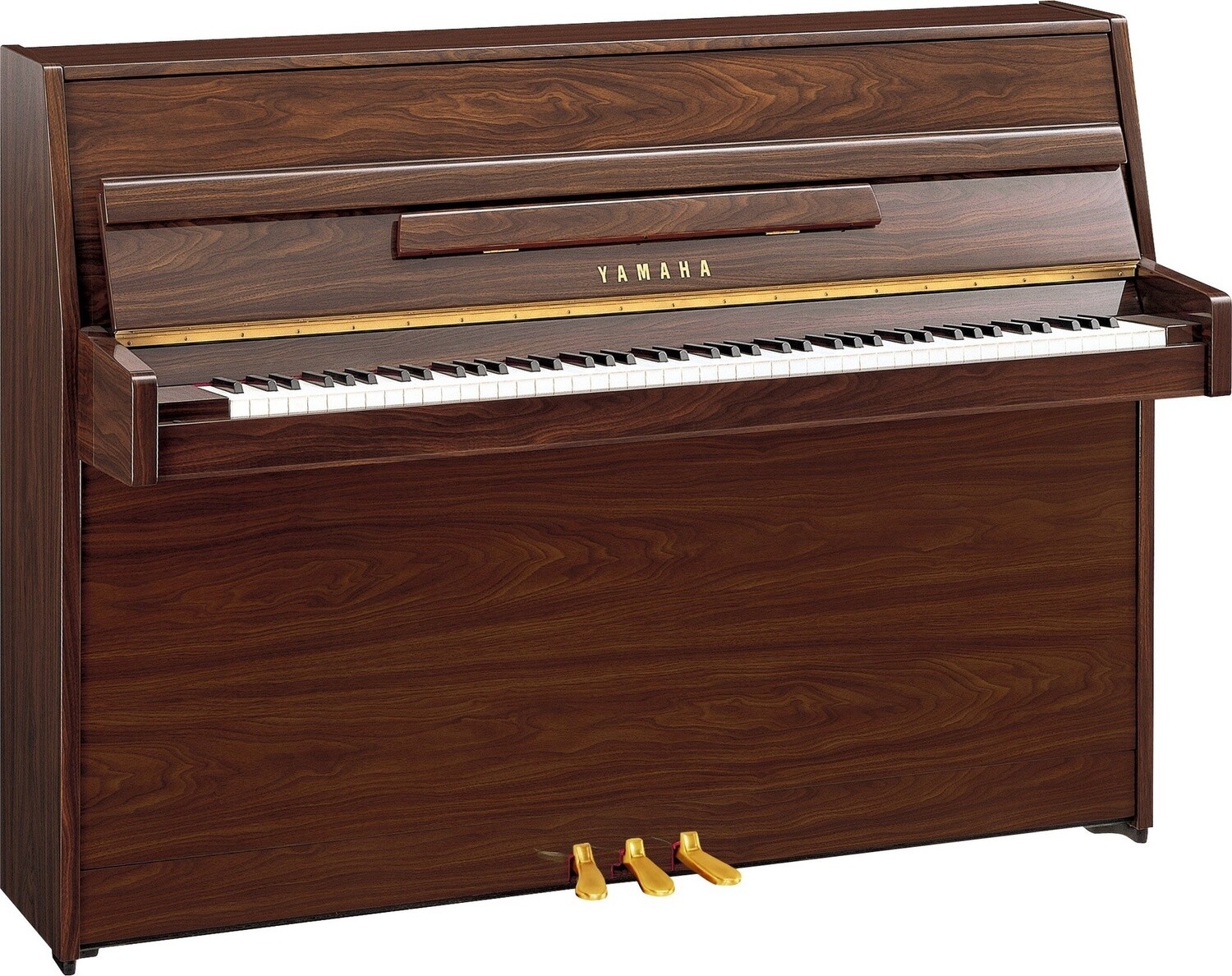 Yamaha B1 Upright Piano, Polished Walnut - FREE DELIVERY