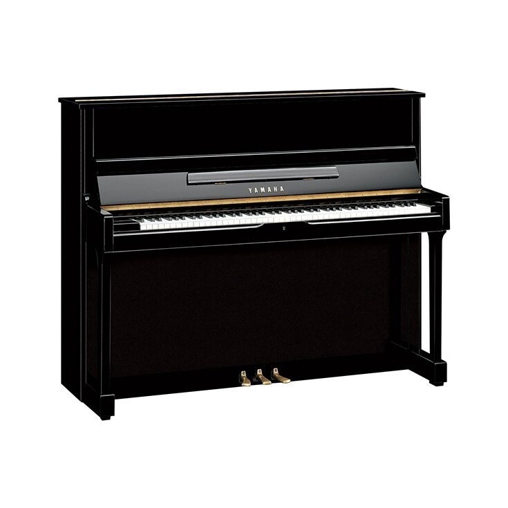 Yamaha SU118C Upright Piano, Polished Ebony - FREE DELIVERY