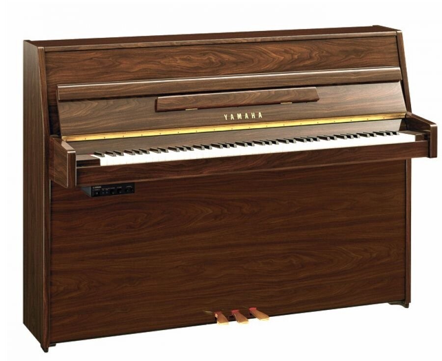Yamaha B1 SC2 Silent Upright Piano, Polished Walnut - FREE DELIVERY