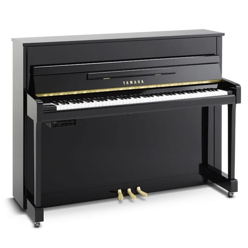 Yamaha B2 SC2 Silent Upright Piano, Polished Ebony - FREE DELIVERY
