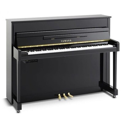 Yamaha B2 SC2 Silent Upright Piano, Polished Ebony - FREE DELIVERY