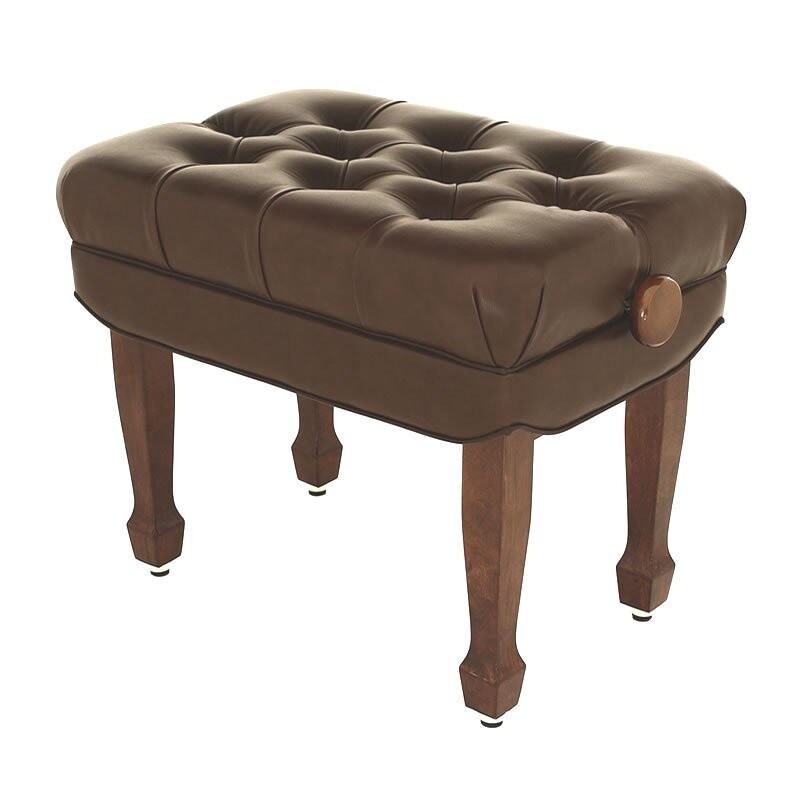 Steinhoven &quot;MAESTRO&quot; Adjustable Piano Stool, Polished Walnut