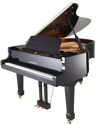 Steinhoven SG170 Grand Piano, Polished Ebony (170cm, 5&#39;7&quot;) - FREE DELIVERY