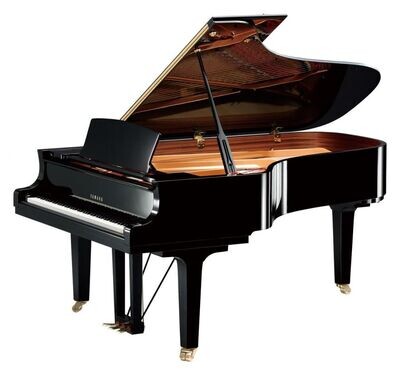 Yamaha C7X Grand Piano, Polished Black - FREE DELIVERY