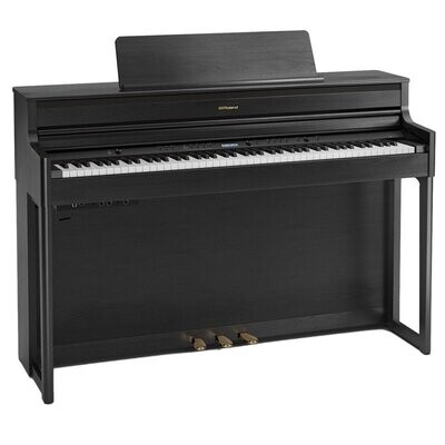 Roland HP704 Digital Piano, Charcoal Black - FREE DELIVERY