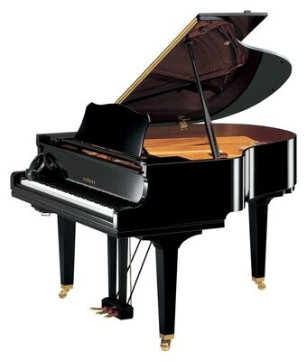 Yamaha GC1SH Silent Baby Grand Piano, Polished Ebony - FREE DELIVERY