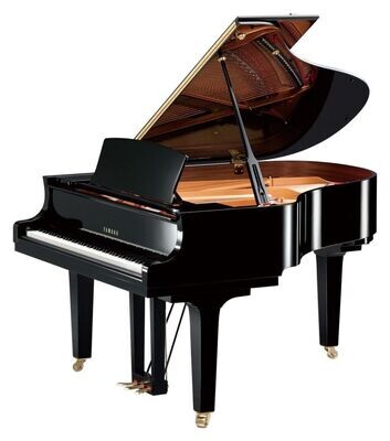 Yamaha C2X Grand Piano, Polished Black - FREE DELIVERY