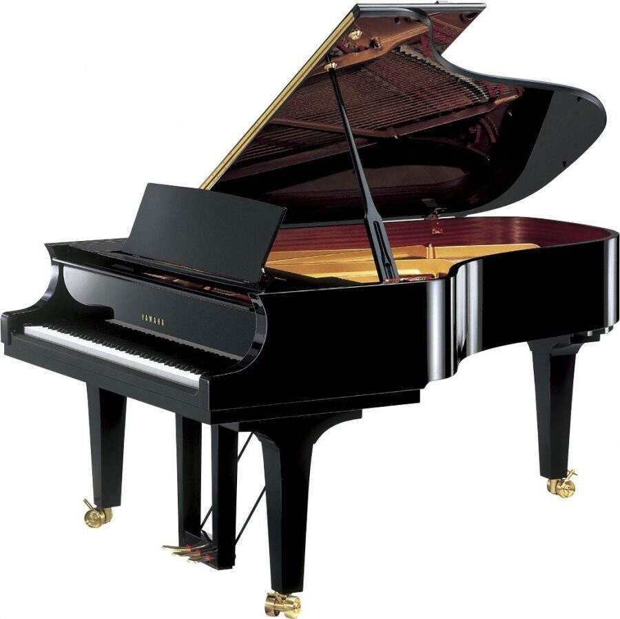 Yamaha CF6 Handcrafted Grand Piano, Polished Ebony - FREE DELIVERY