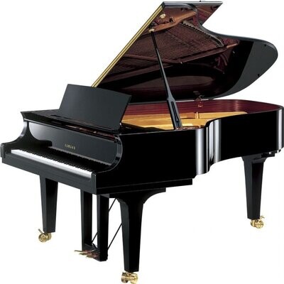 Yamaha CF6 Handcrafted Grand Piano, Polished Ebony - FREE DELIVERY