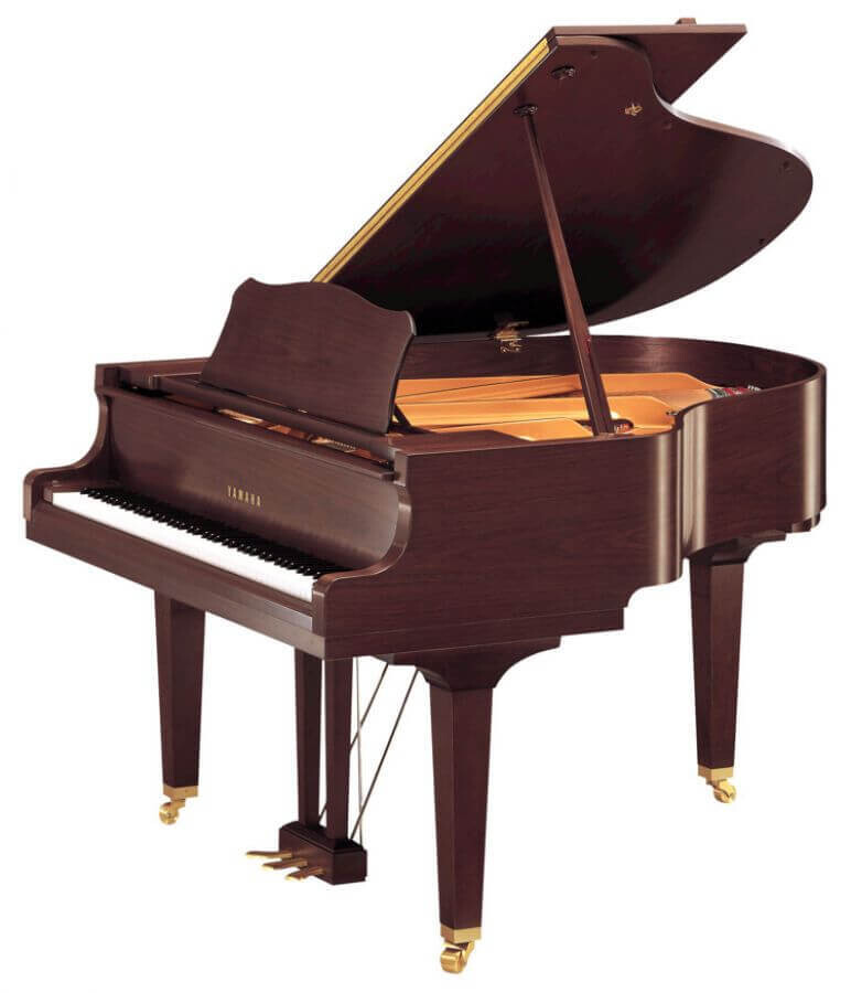 Yamaha GC2 Baby Grand Piano, Satin Walnut - FREE DELIVERY