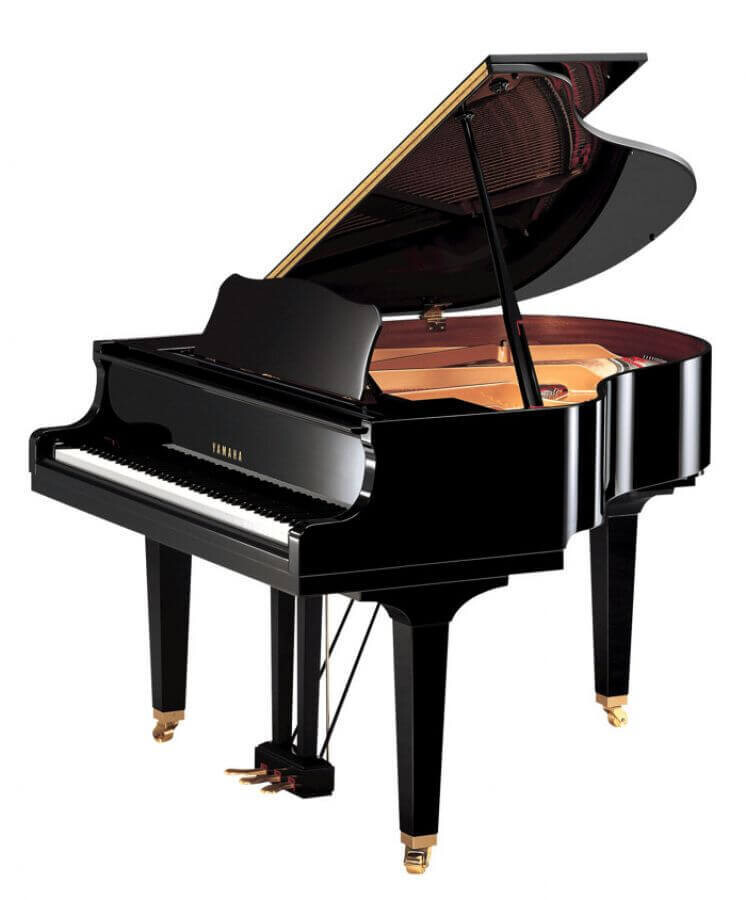 Yamaha GB1K Baby Grand Piano, Polished Ebony - FREE DELIVERY