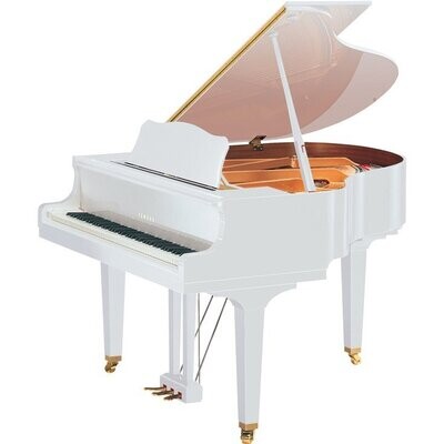 Yamaha GB1K Baby Grand Piano, Polished White - FREE DELIVERY