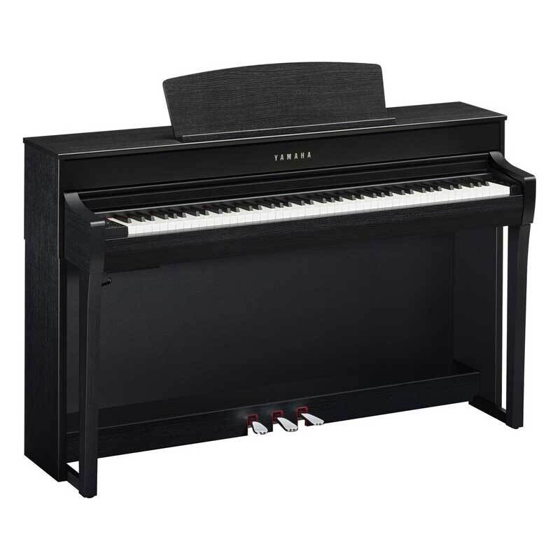 Yamaha CLP745 Digital Piano, Satin Black - FREE DELIVERY
