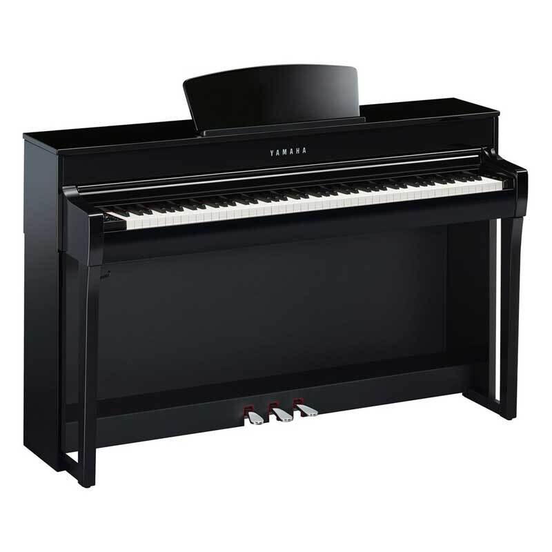 Yamaha CLP735 Digital Piano, Polished Ebony - FREE DELIVERY