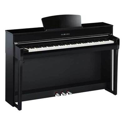 Yamaha CLP735 Digital Piano, Polished Ebony - FREE DELIVERY