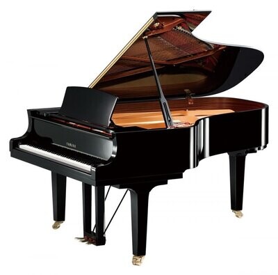 Yamaha C6X Grand Piano, Polished Black - FREE DELIVERY