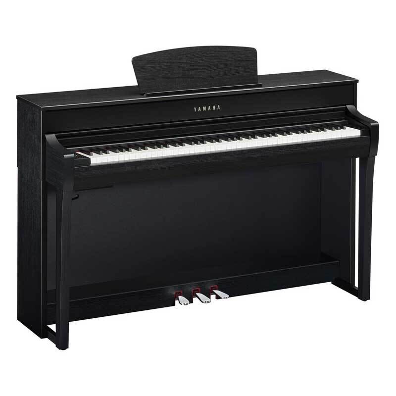 Yamaha CLP735 Digital Piano, Satin Black - FREE DELIVERY