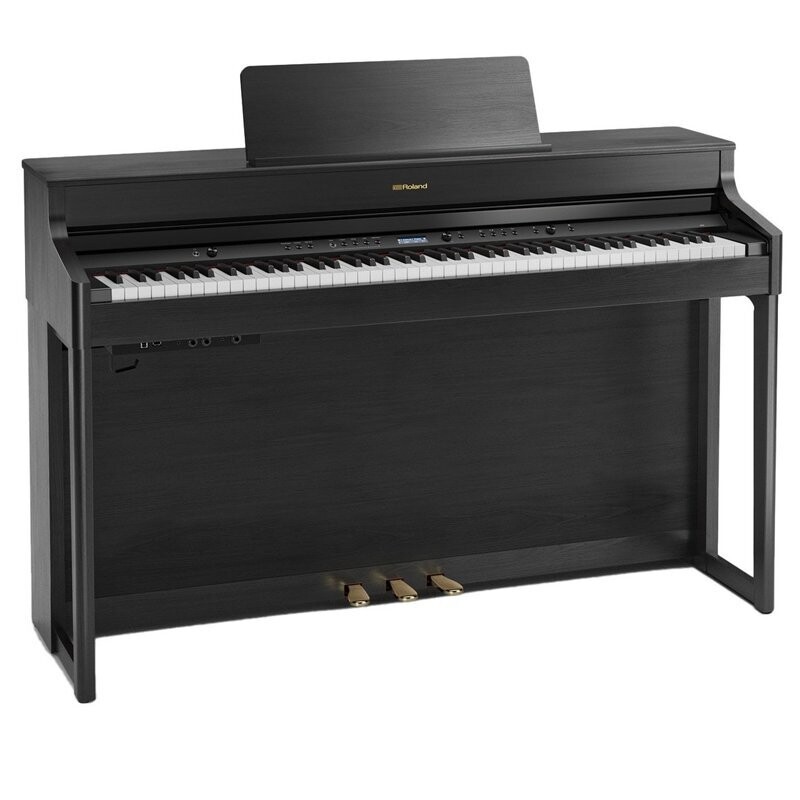 Roland HP702 Digital Piano, Charcoal Black - FREE DELIVERY