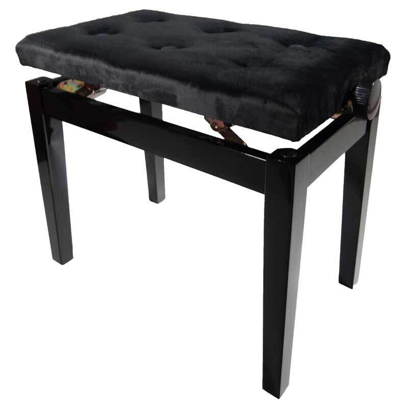 Koda &quot;SONATA&quot; Adjustable Piano Stool, Polished Ebony