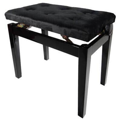 Koda &quot;SONATA&quot; Adjustable Piano Stool, Polished Ebony