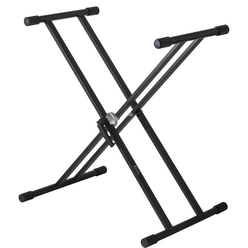 Koda Double X Keyboard Stand with Circular Toothed Locking Mechanism